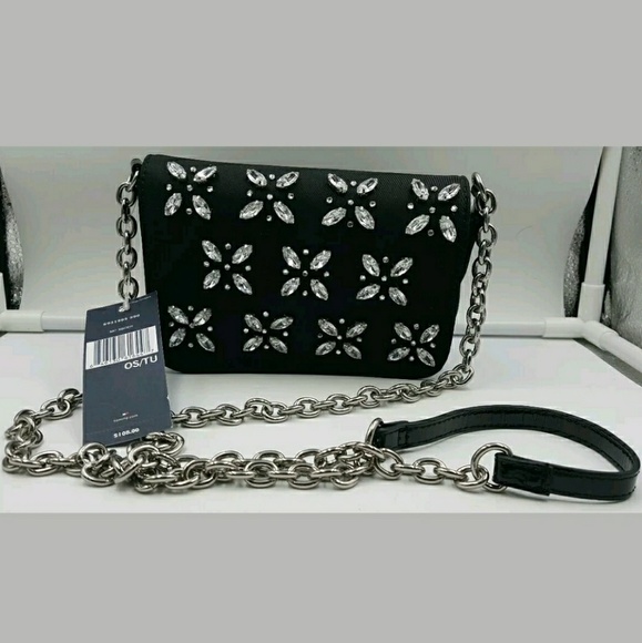 Tommy Hilfiger Handbags - Tommy Hifiger Rhinestone Crossbody Flap Purse